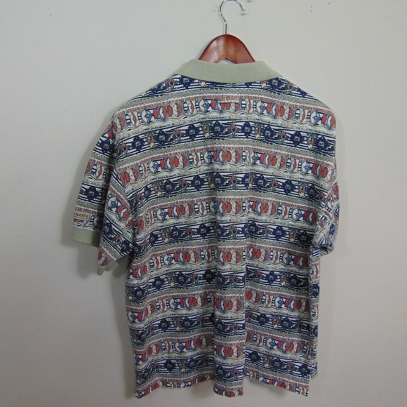 VTG Columbia Mens M/L Short Sleeve Collared Shirt - Picture 4 of 5